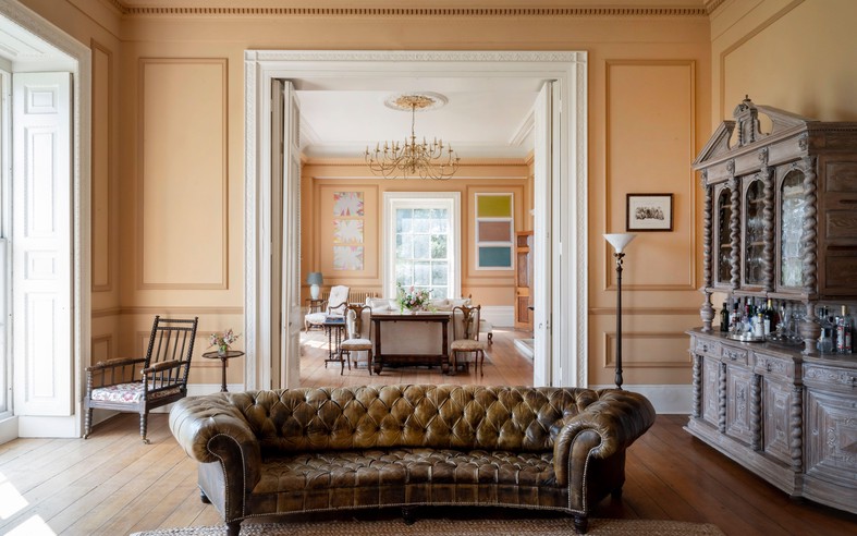Step Inside This Grand Country Home