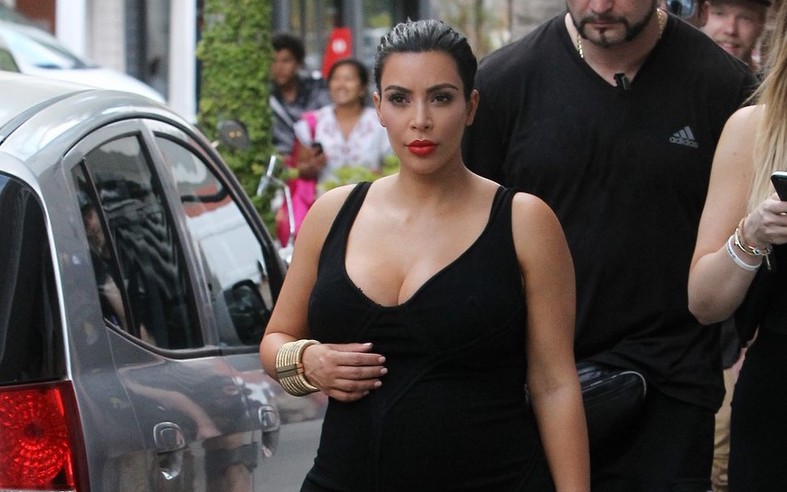 Where did Kim Kardashian stay in St Barths?