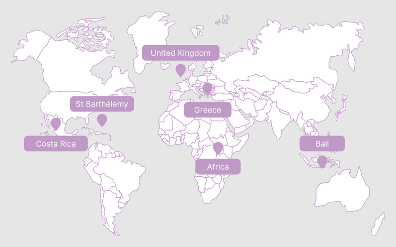 What drives Kim Kardashian’s choice of travel destinations?